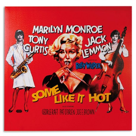 Marilyn Monroe Some Like It Hot Picture on Linen Canvas 60 x 60