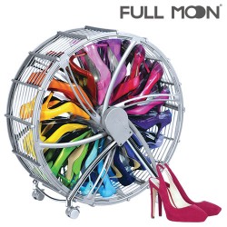 Full Moon Large Wheel Shoe Rack