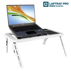 Laptray Pro Mini Laptop Table with Fan