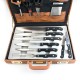 Carrying Case of Kitchen Knives (13 Pieces)