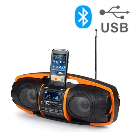 AudioSonic RD1548 Radio MP3 Player with Bluetooth