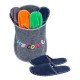 Welcome Slipper Holder with Slippers