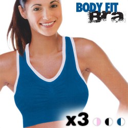 Body Fit Bra Sports Bras (3 Pieces)