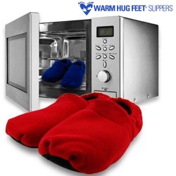 Warm Hug Feet Microwavable Slippers