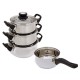Stainless Steel Cookware (7 pieces)