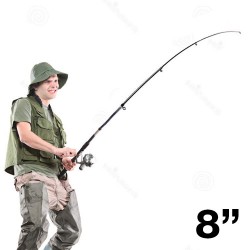 2.4 m/8" Fishing Rod Set