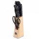 Knife Set with Wooden Block (6 pieces)