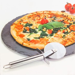 Pizza Stone with Pizza Cutter