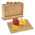 Bamboo Chopping Board Set (5 pieces)