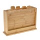 Bamboo Chopping Board Set (5 pieces)