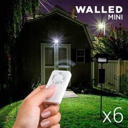 WalLED Mini LED Lamps with Remote Control (pack of 6)