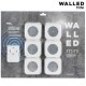 WalLED Mini LED Lamps with Remote Control (pack of 6)