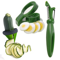 Kitchen Utensils for Vegetable Garnishing (3 pieces)