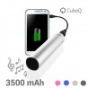 CuboQ Power Bank with Speaker 3500 mAh
