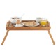 Bamboo Tray with Legs