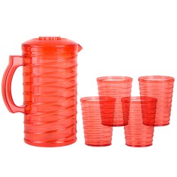 Jug with 4 Plastic Cups