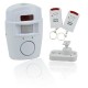 Motion Sensor Alarm with 2 Remote Controls