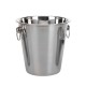Stainless Steel Ice Buckets and Cocktail Shaker Set (4 pieces)