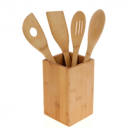 Bamboo Kitchen Utensils (5 pieces)