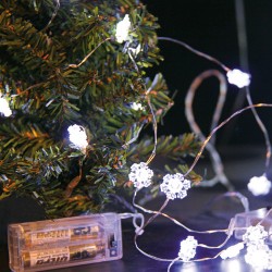 Christmas Garland with Lights