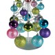 Silver Christmas Tree with Colour Balls