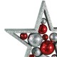 Glitter Christmas Star with Balls