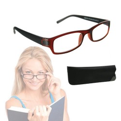 Prescription Reading Glasses with Flexible Case