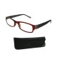 Prescription Reading Glasses with Flexible Case