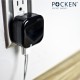 Pocken Dual USB Mains and Car Charger