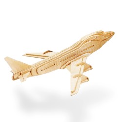 Wooden Aircraft Puzzle