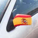 Spanish Flag Rear View Mirror Cover (2Pc)
