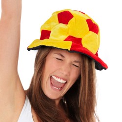 Spanish Flag Football Hat