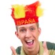 Spanish Flag Wig