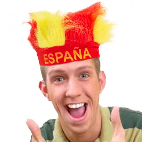 Spanish Flag Wig