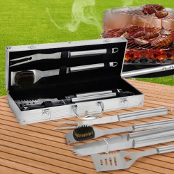 BBQ Accessories Carrying Case (4 pieces)