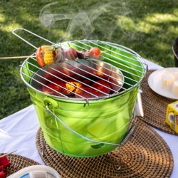 Bucket Charcoal Barbecue