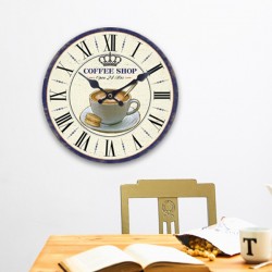 Coffee Shop Wall Clock