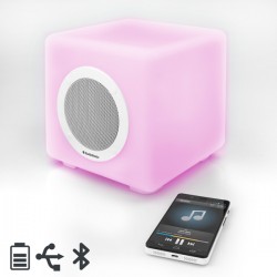 AudioSonic SK1539 Bluetooth Speaker with LED Lights