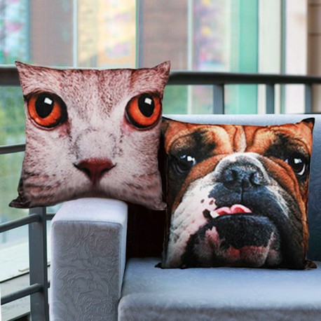 Cats and Dogs Cushion