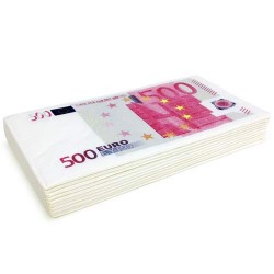 500 Euro Paper Napkins