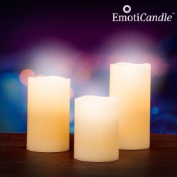 EmotiCandle Blow Sensor LED Candles (pack of 3)