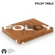 Foldy Table with Cup Holder
