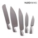 Vudú Knives Supreme Knife Holder and Knife Set (5 pieces)